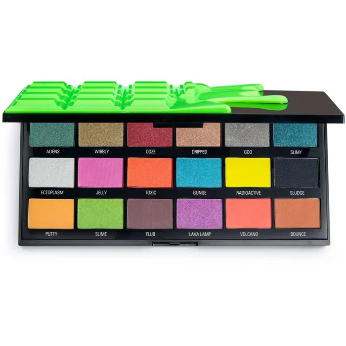 I Heart Revolution Slime Palette de fards à paupières, 18 teintes, 18 g